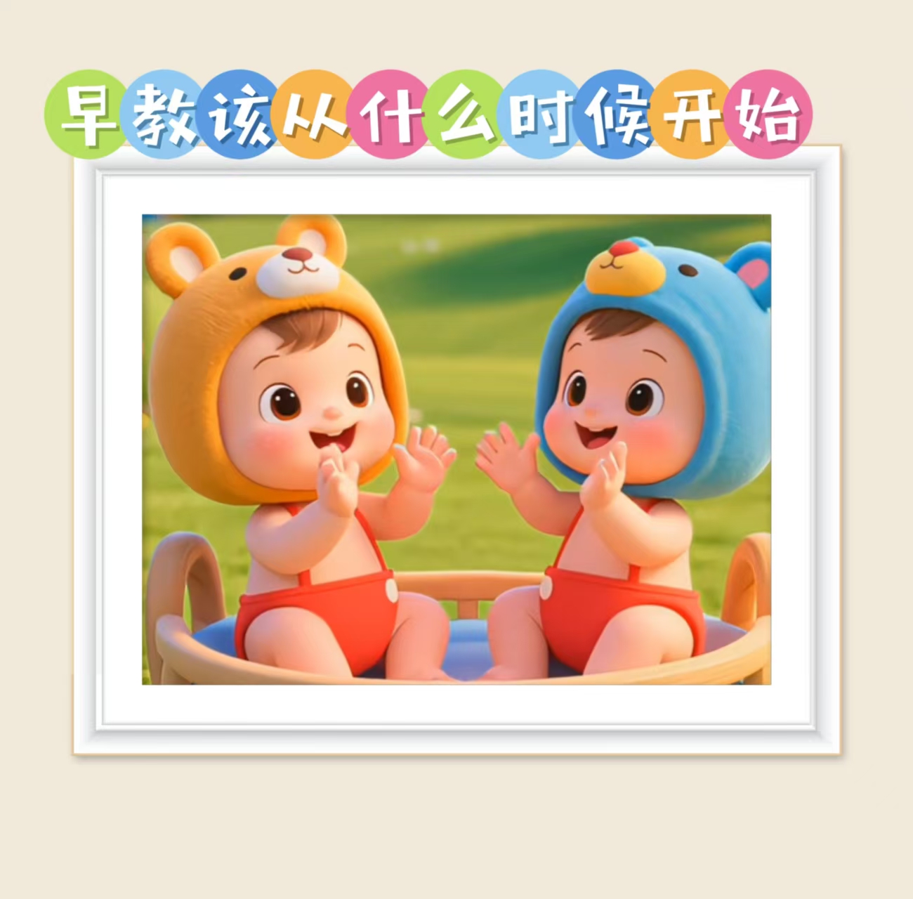 宝宝什么时候该早教和早教的优势