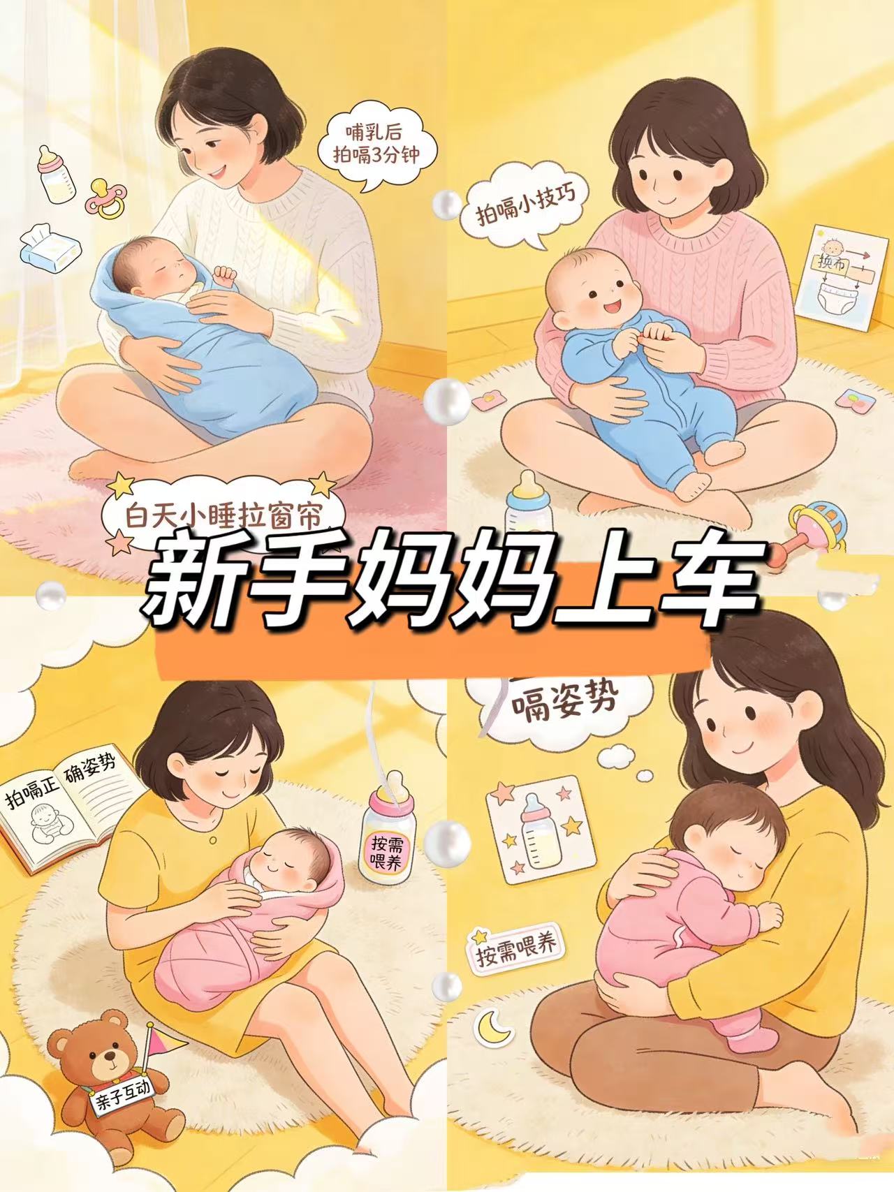 适合新手妈妈的育儿技巧